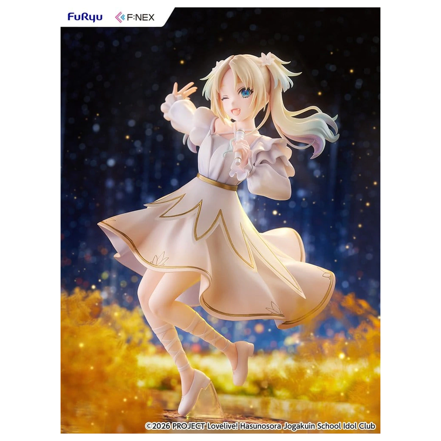Love Live! Hasunosora Girls' High School Idol Club F:NEX PVC Figure 1/7 Rurino Osawa 22 cm product photo