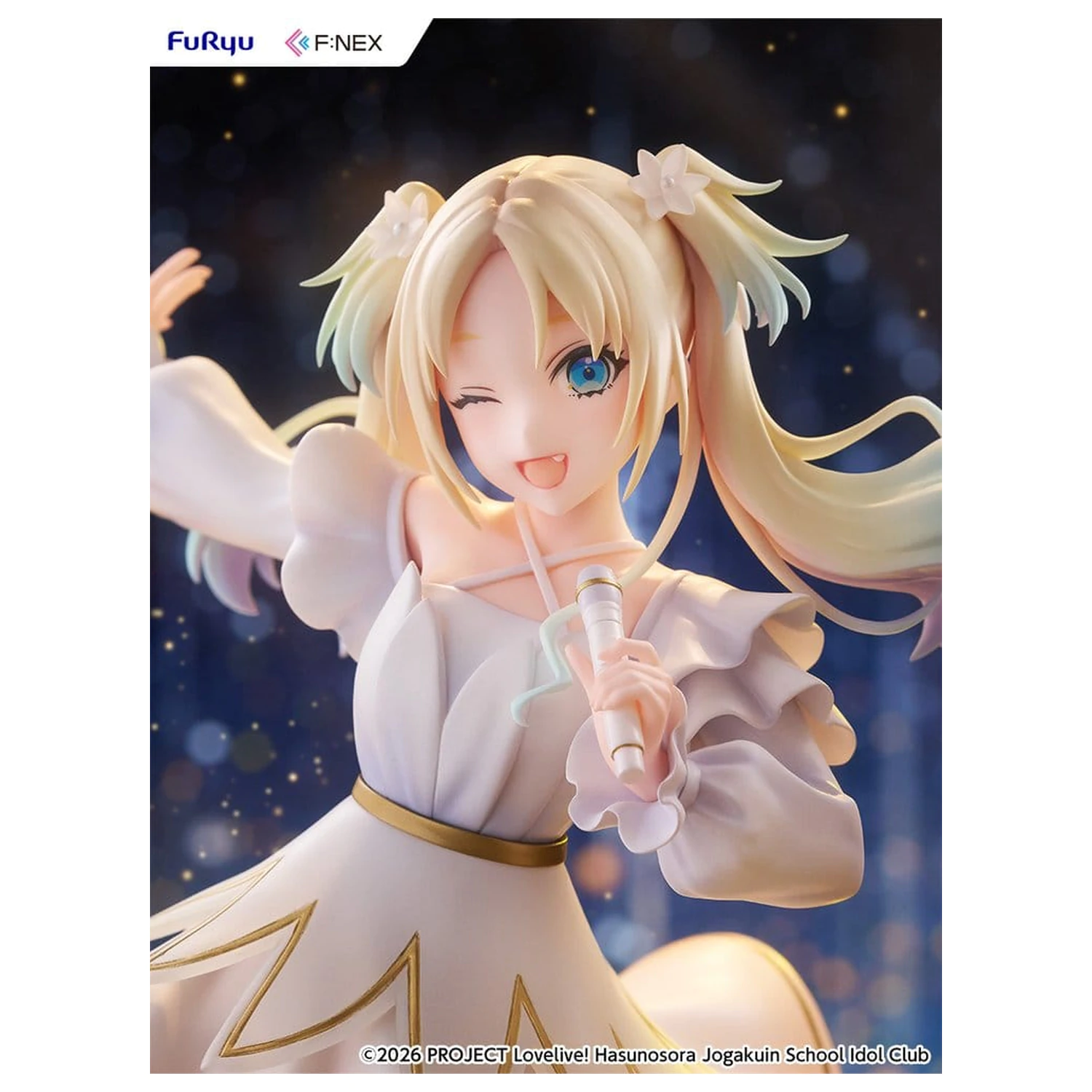 Love Live! Hasunosora Girls' High School Idol Club F:NEX PVC Figure 1/7 Rurino Osawa 22 cm product photo