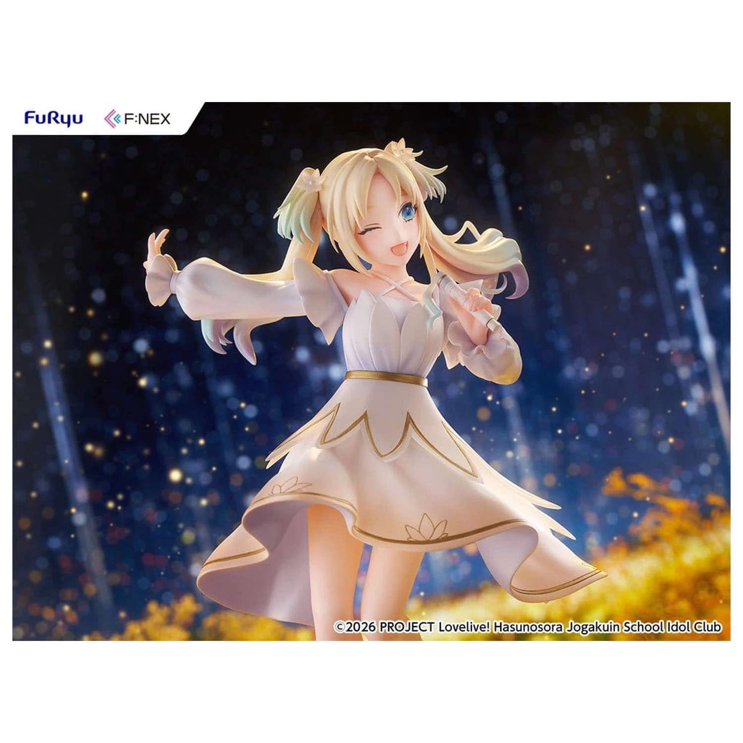 Love Live! Hasunosora Girls' High School Idol Club F:NEX PVC Figure 1/7 Rurino Osawa 22 cm product photo