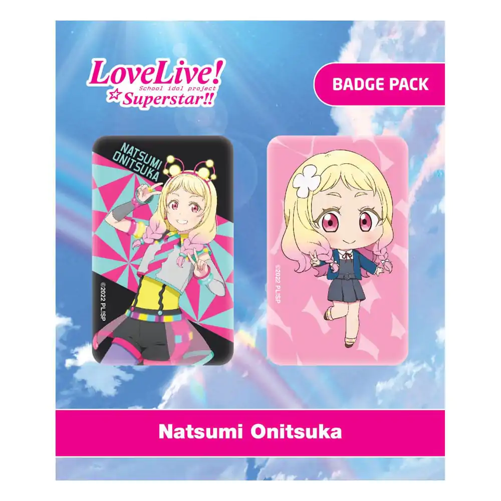 Love Live! Pin Badges 2-Pack Natsumi Onitsuka termékfotó