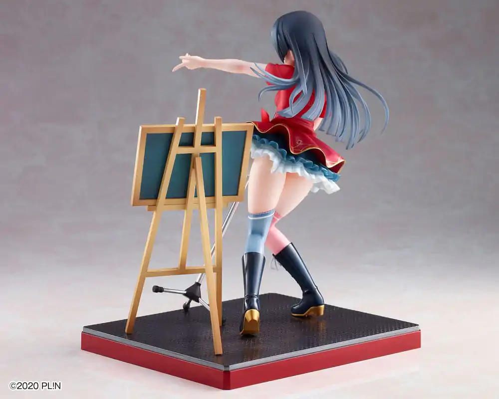 Love Live! Nijigasaki High School Idol Club PVC Statue 1/7 Odaiba Gamers Signboard Girl Setsuna Yuki 21 cm product photo
