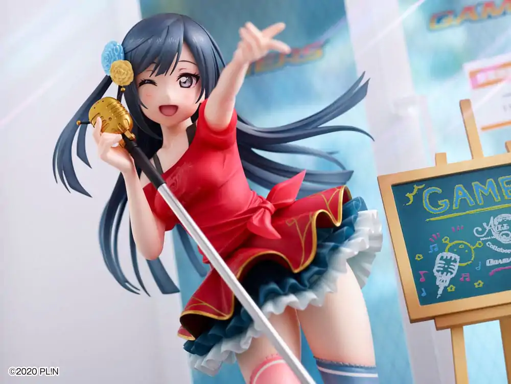 Love Live! Nijigasaki High School Idol Club PVC Statue 1/7 Odaiba Gamers Signboard Girl Setsuna Yuki 21 cm product photo