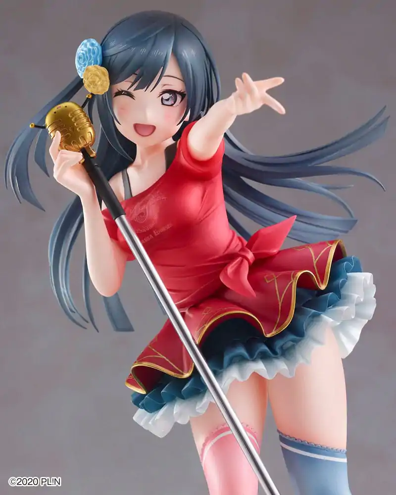 Love Live! Nijigasaki High School Idol Club PVC Statue 1/7 Odaiba Gamers Signboard Girl Setsuna Yuki 21 cm product photo