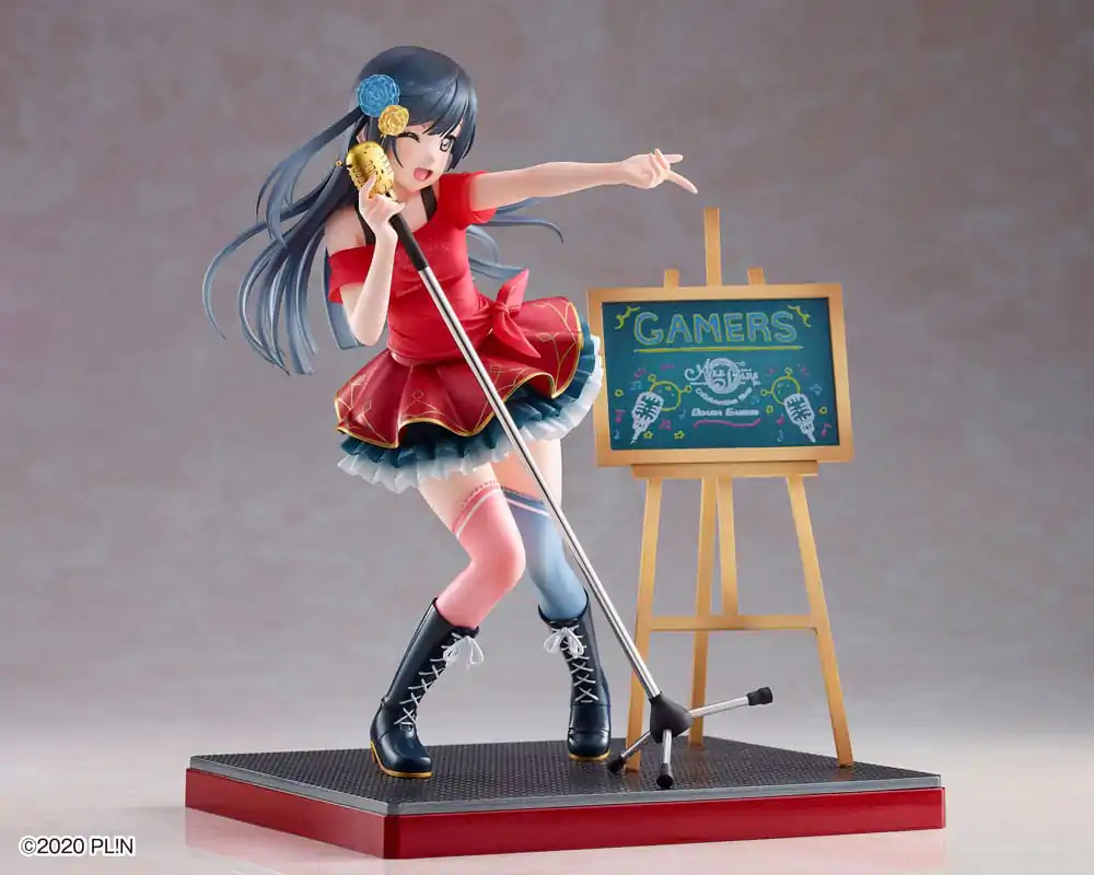 Love Live! Nijigasaki High School Idol Club PVC Statue 1/7 Odaiba Gamers Signboard Girl Setsuna Yuki 21 cm product photo