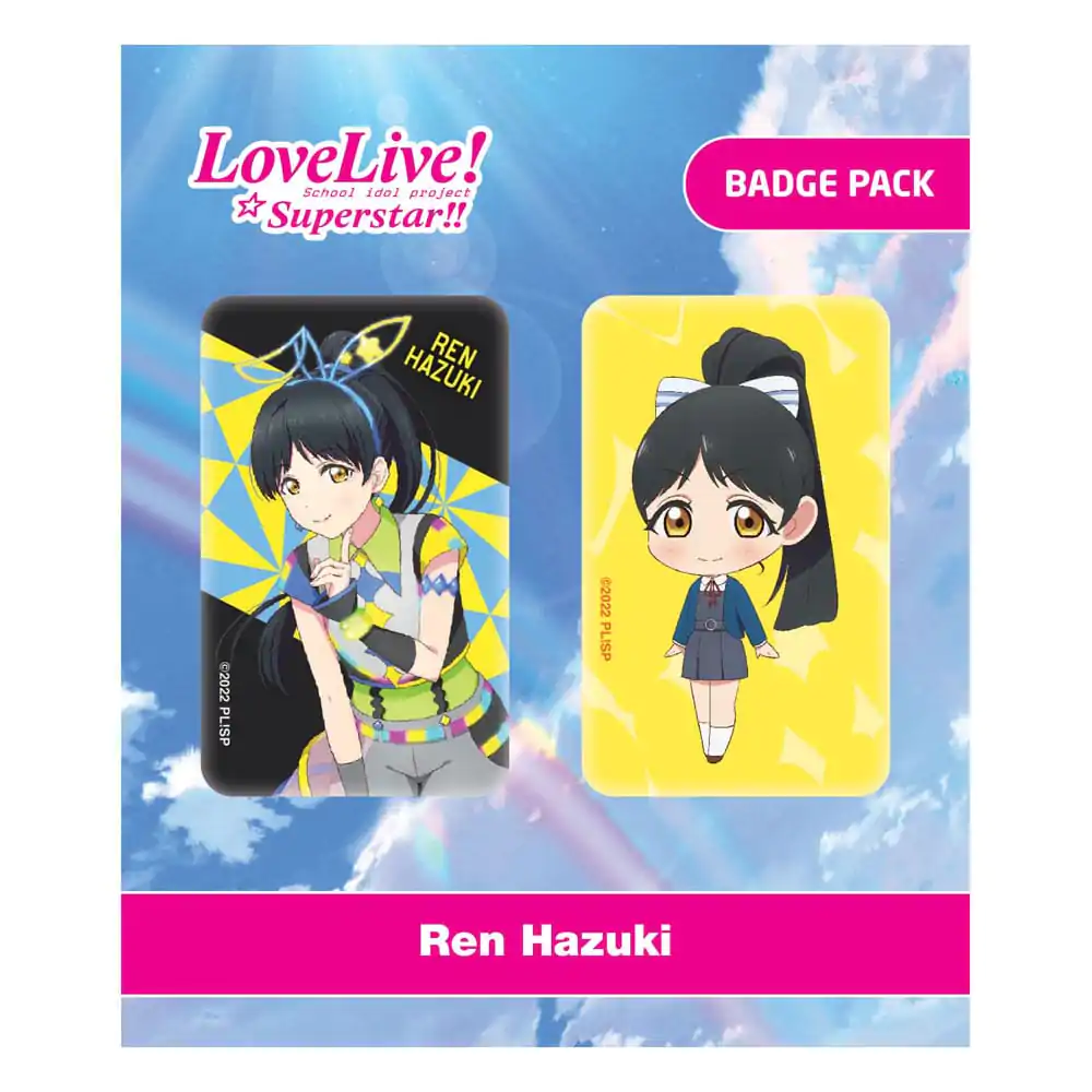 Love Live! Pin Badges 2-Pack Ren Hazuki termékfotó