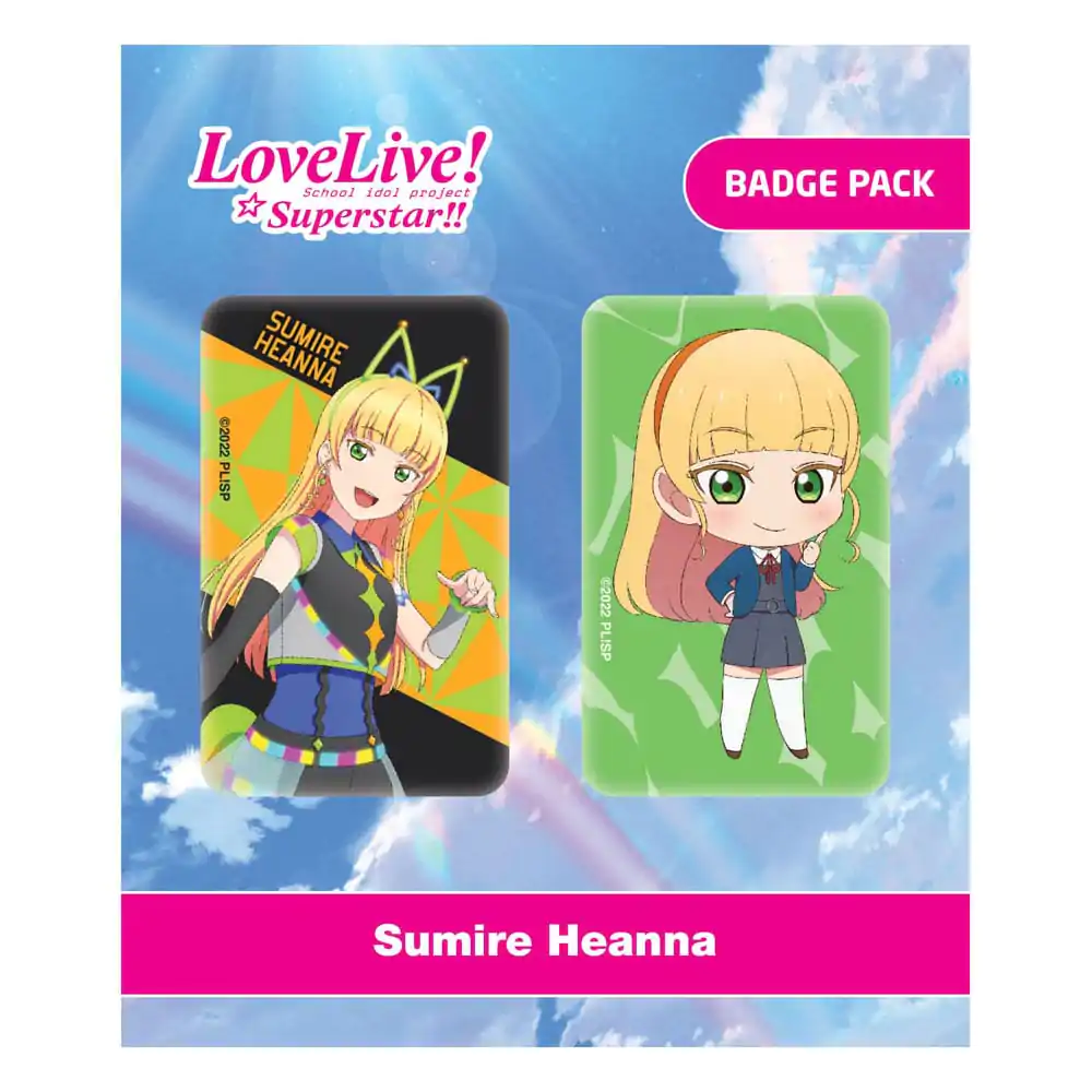 Love Live! Pin Badges 2-Pack Sumire Heanna termékfotó