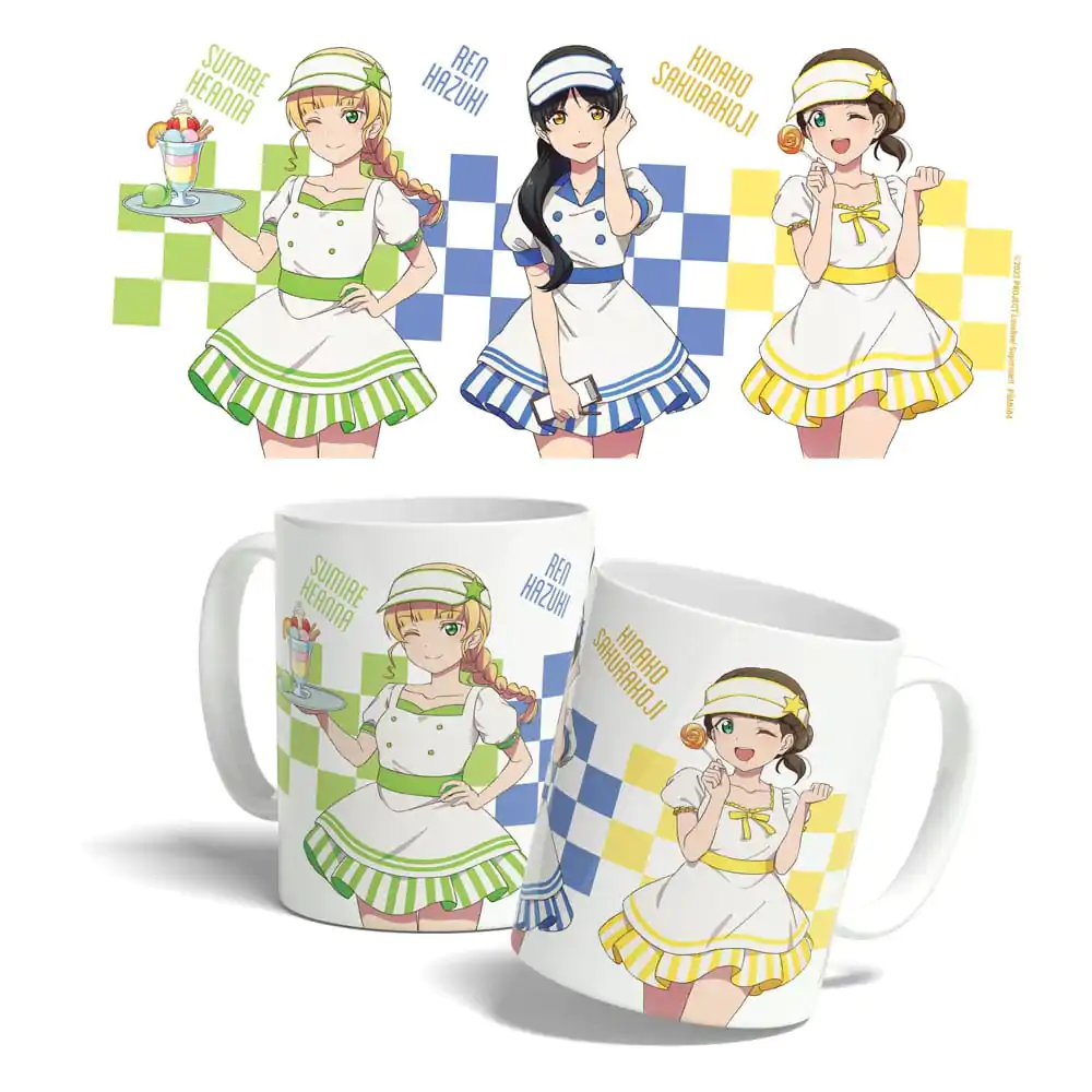 Love Live! Superstar!! Mug American Diner Sumire, Ren, Kinako 325 ml termékfotó