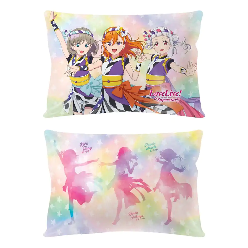 Love Live! Superstar!! Pillow Kissen Keke, Kanon, Chisato 50 x 35 cm termékfotó