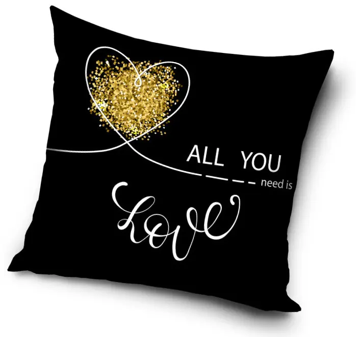 Love, Szerelem párnahuzat 40*40 cm product photo