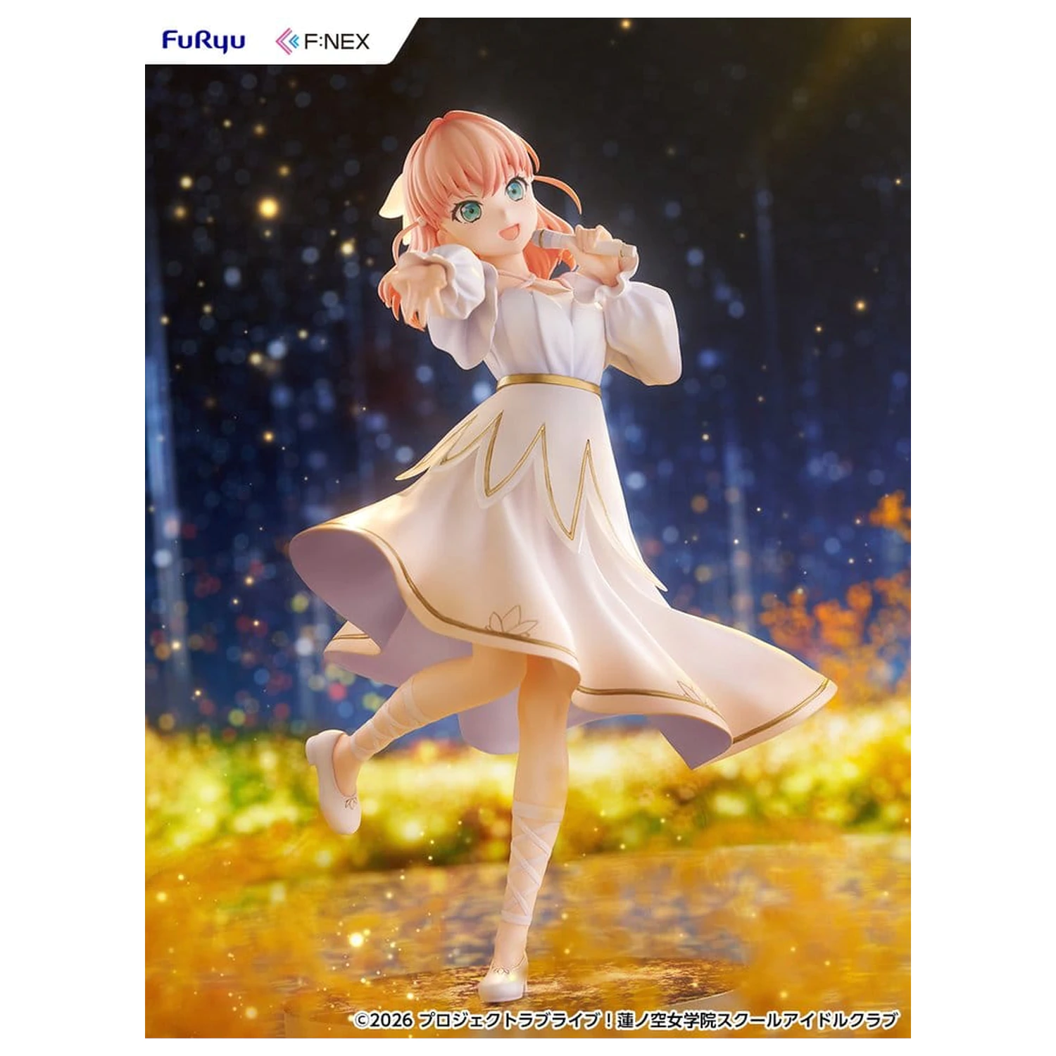Lovelive! F:NEX PVC Figure 1/7 Kaho Hinoshita 22 cm product photo