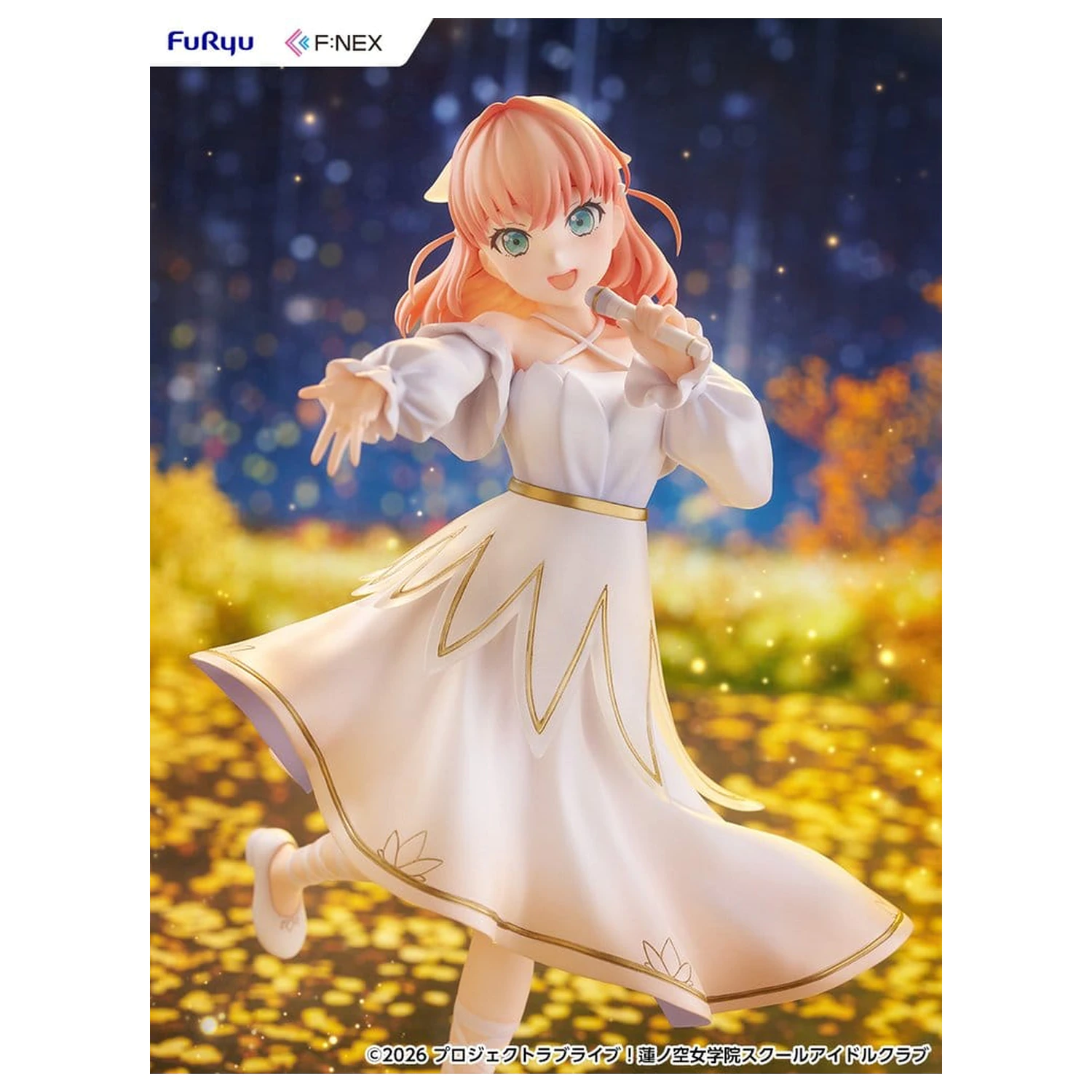 Lovelive! F:NEX PVC Figure 1/7 Kaho Hinoshita 22 cm product photo