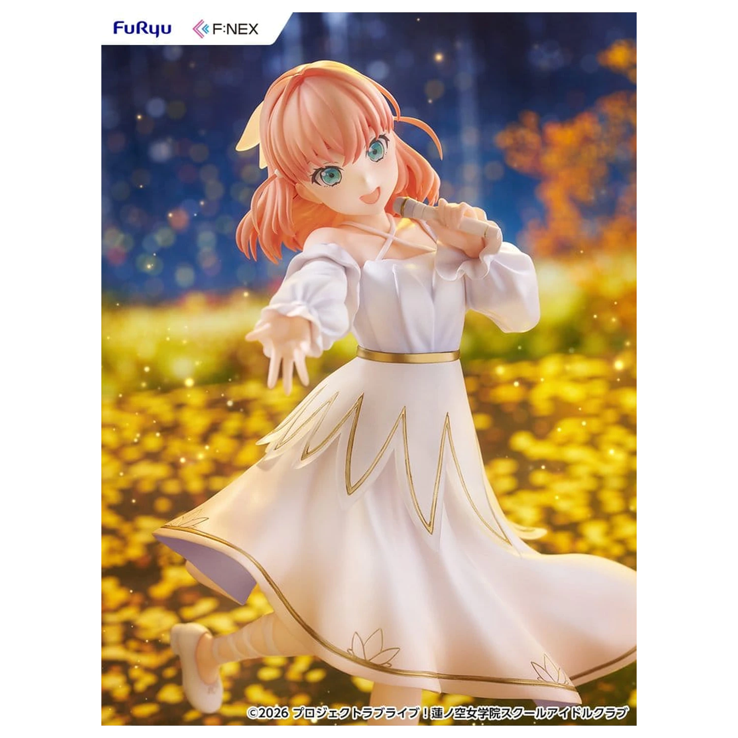 Lovelive! F:NEX PVC Figure 1/7 Kaho Hinoshita 22 cm product photo