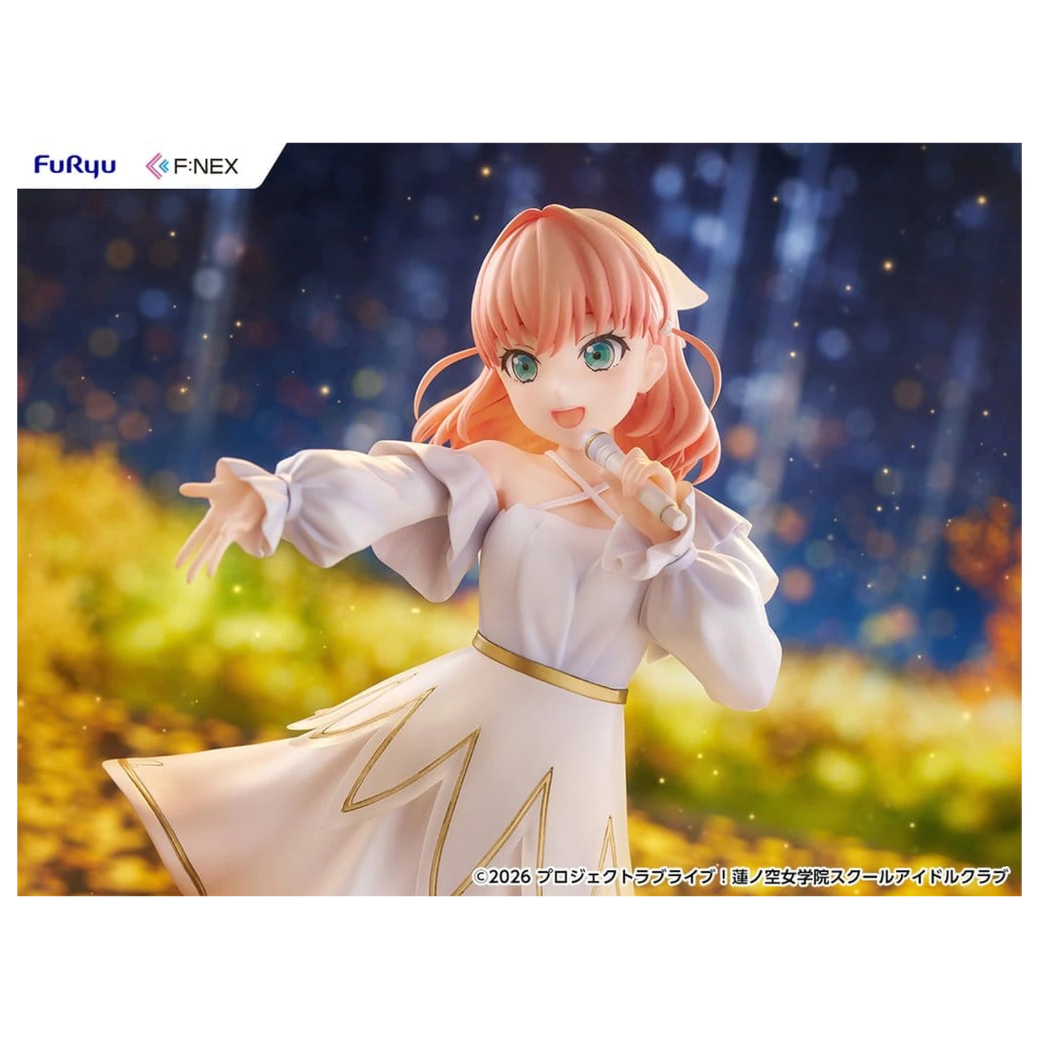 Lovelive! F:NEX PVC Figure 1/7 Kaho Hinoshita 22 cm product photo