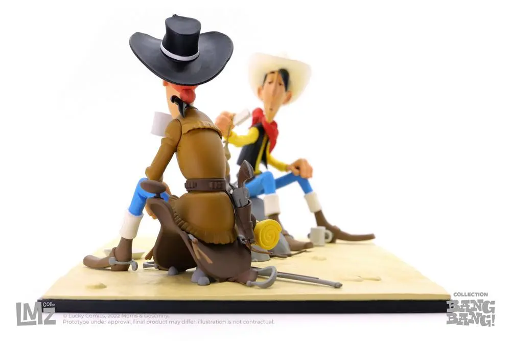Lucky Luke BANG BANG! Collection Statue Lucky Luke & Calamity Jane 13 cm product photo