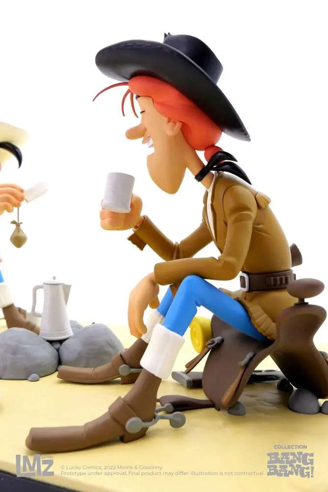 Lucky Luke BANG BANG! Collection Statue Lucky Luke & Calamity Jane 13 cm product photo
