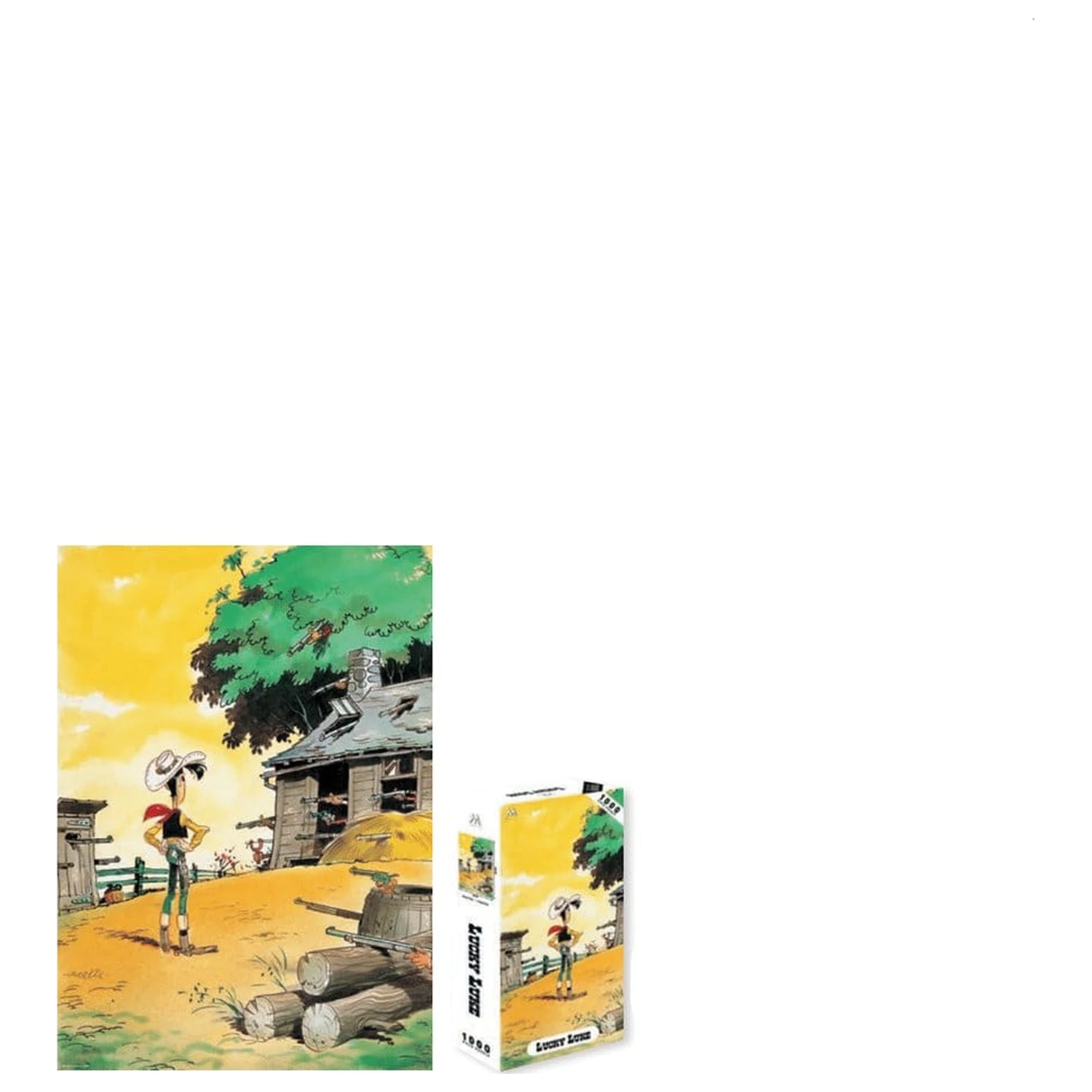 Lucky Luke puzzle (1000 piece) product photo