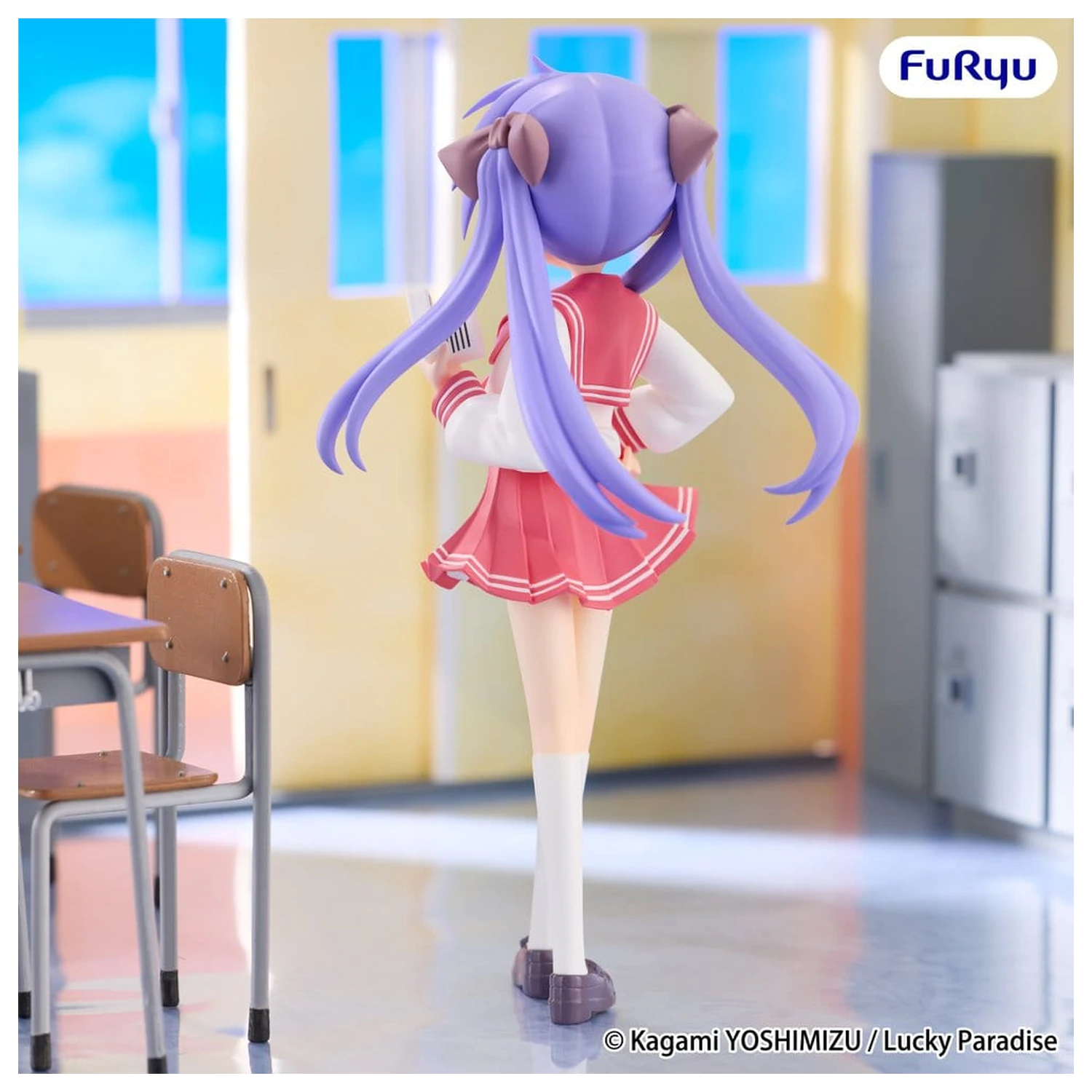 Lucky Star Trio-Try-iT PVC Statue Kagami Hiiragi 19 cm    product photo