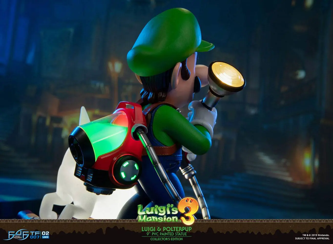 Luigi's Mansion 3 PVC Statue Luigi &amp; Polterpup Collector's Edition 23 cm product photo