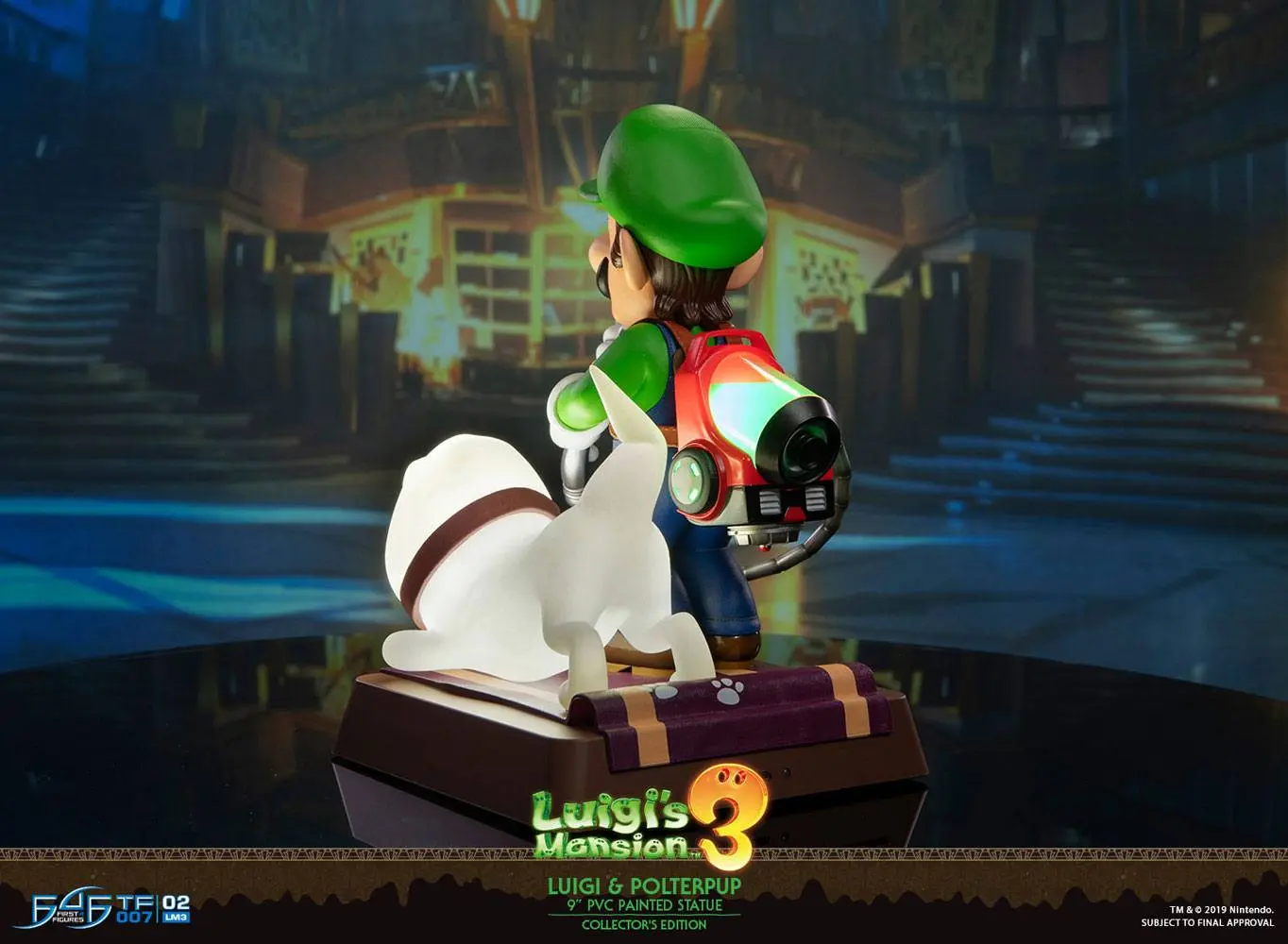 Luigi's Mansion 3 PVC Statue Luigi &amp; Polterpup Collector's Edition 23 cm product photo