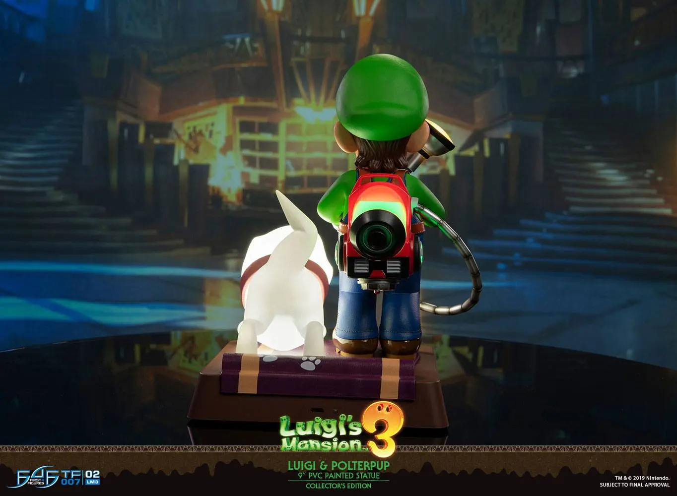Luigi's Mansion 3 PVC Statue Luigi &amp; Polterpup Collector's Edition 23 cm product photo