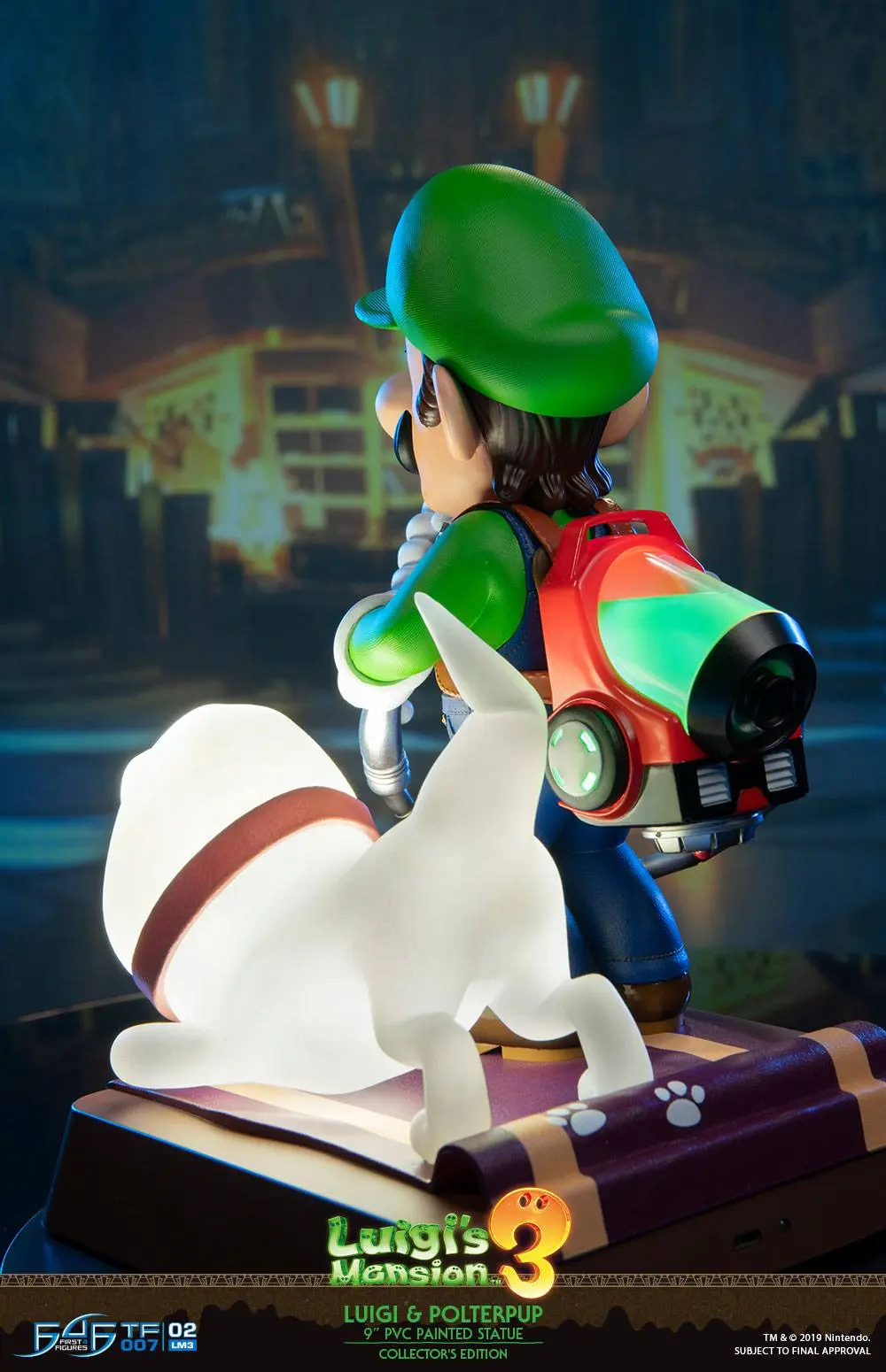 Luigi's Mansion 3 PVC Statue Luigi &amp; Polterpup Collector's Edition 23 cm product photo