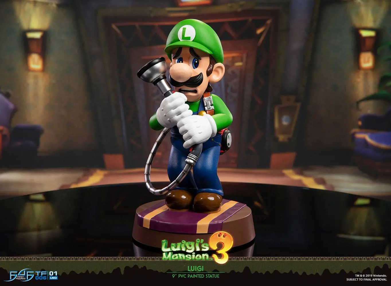 Luigi's Mansion 3 PVC Statue Luigi 23 cm termékfotó