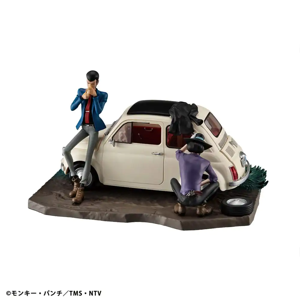 Lupin III PVC Statue Lupin the Gallery Punk at Dawn 9 cm termékfotó