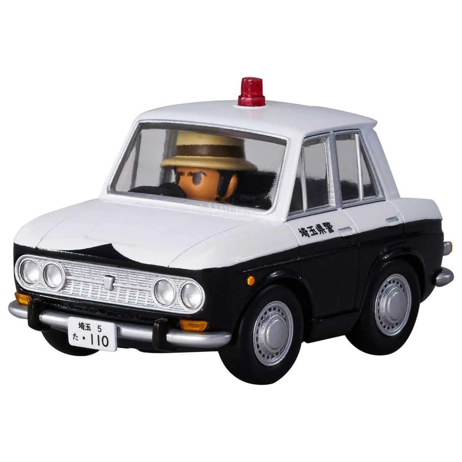 Lupin the Third: The Castle of Cagliostro Q Village PVC Figure Bluebird Patrol Car 9 cm product photo