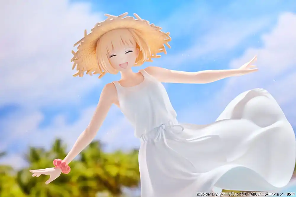 Lycoris Recoil PVC Statue 1/7 Chisato Nishikigi White Dress Ver. 23 cm product photo