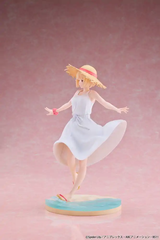 Lycoris Recoil PVC Statue 1/7 Chisato Nishikigi White Dress Ver. 23 cm product photo