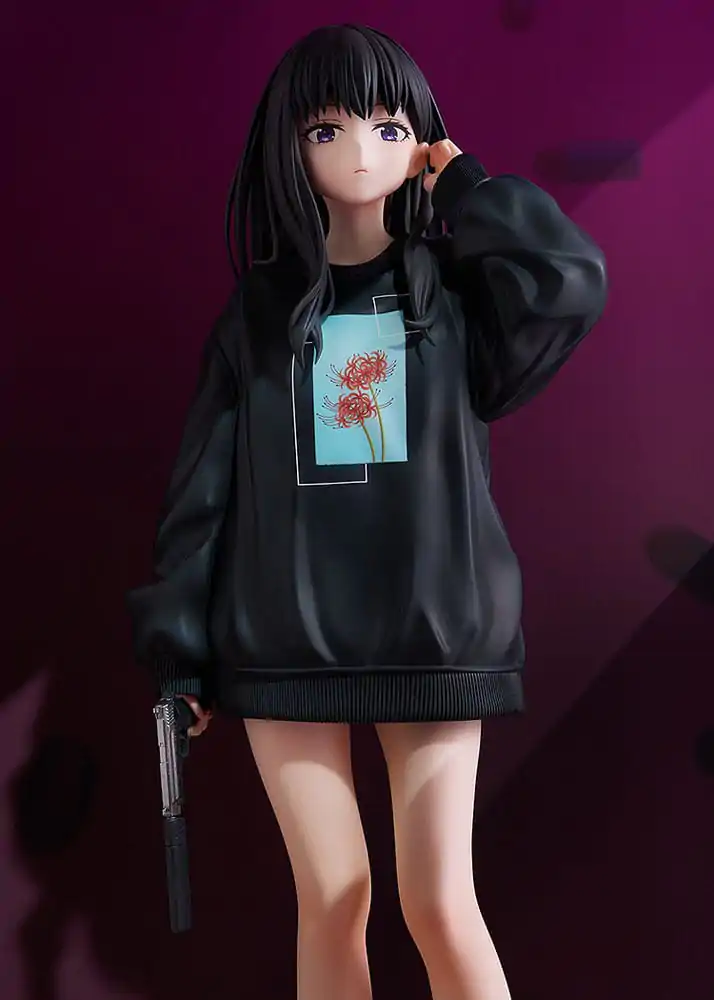 Lycoris Recoil PVC Statue 1/7 Takina Inoue: Oversized Sweatshirt Ver. 25 cm product photo