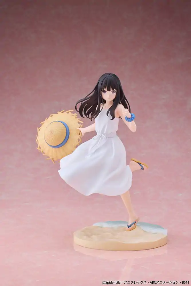 Lycoris Recoil PVC Statue 1/7 Takina Inoue White Dress Ver. 23 cm product photo
