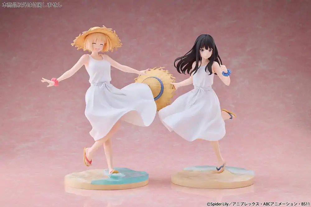 Lycoris Recoil PVC Statue 1/7 Takina Inoue White Dress Ver. 23 cm product photo