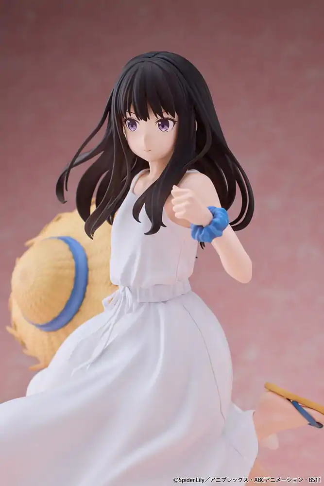 Lycoris Recoil PVC Statue 1/7 Takina Inoue White Dress Ver. 23 cm product photo