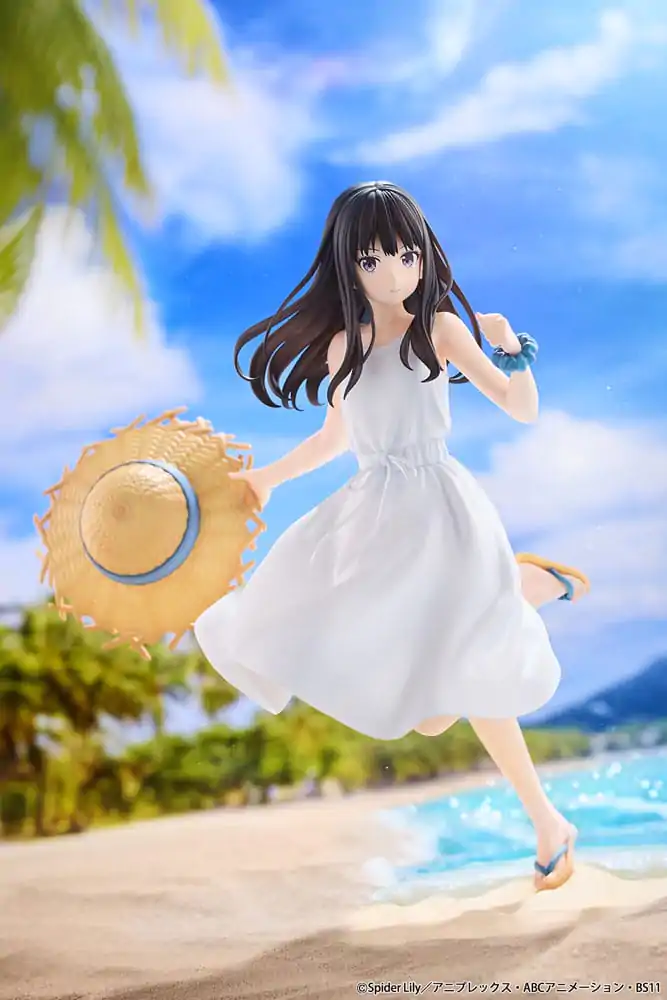 Lycoris Recoil PVC Statue 1/7 Takina Inoue White Dress Ver. 23 cm product photo