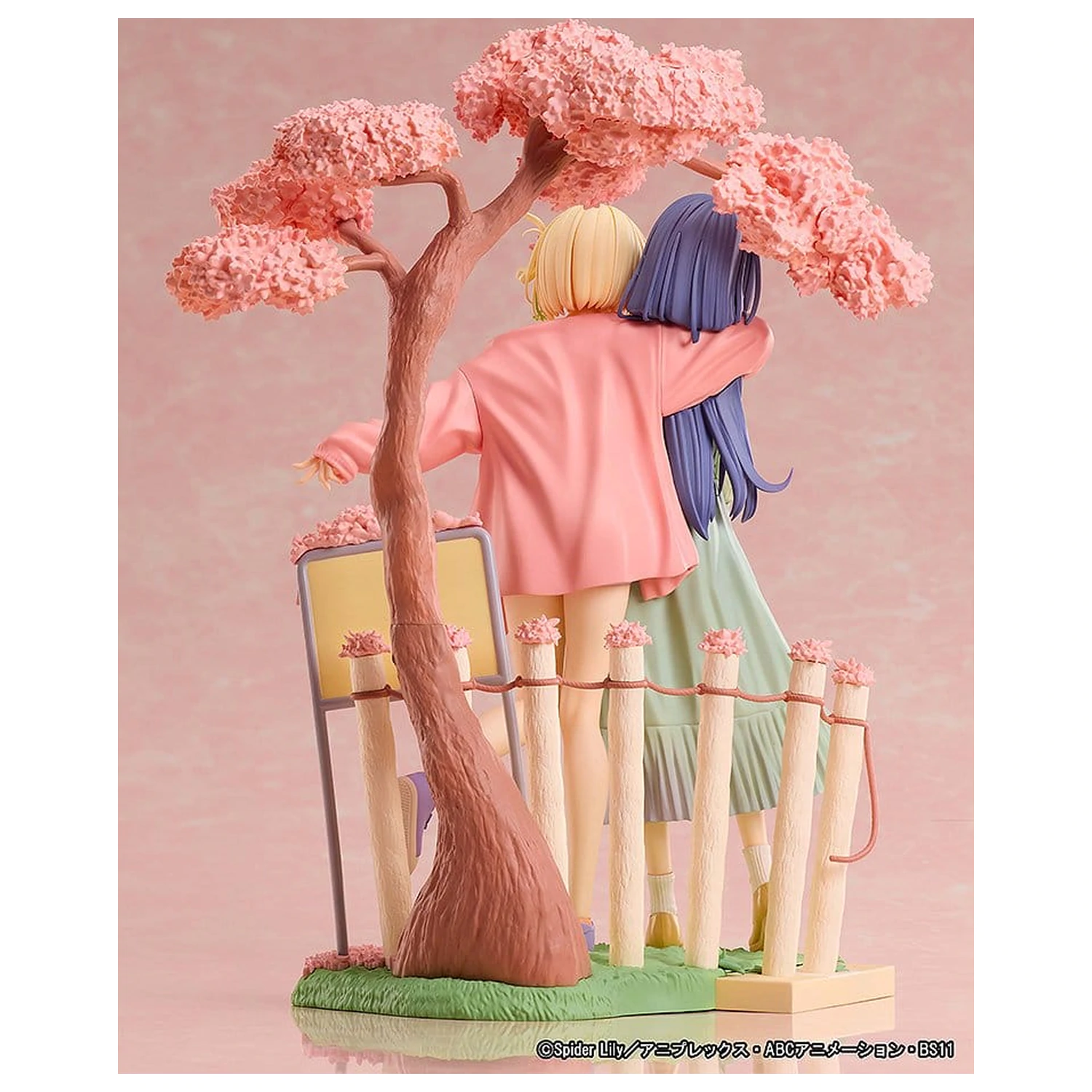 Lycoris Recoil PVC Figures 2-Pack Chisato Nishikigi & Takina Inoue Spring Ver. 25 cm product photo