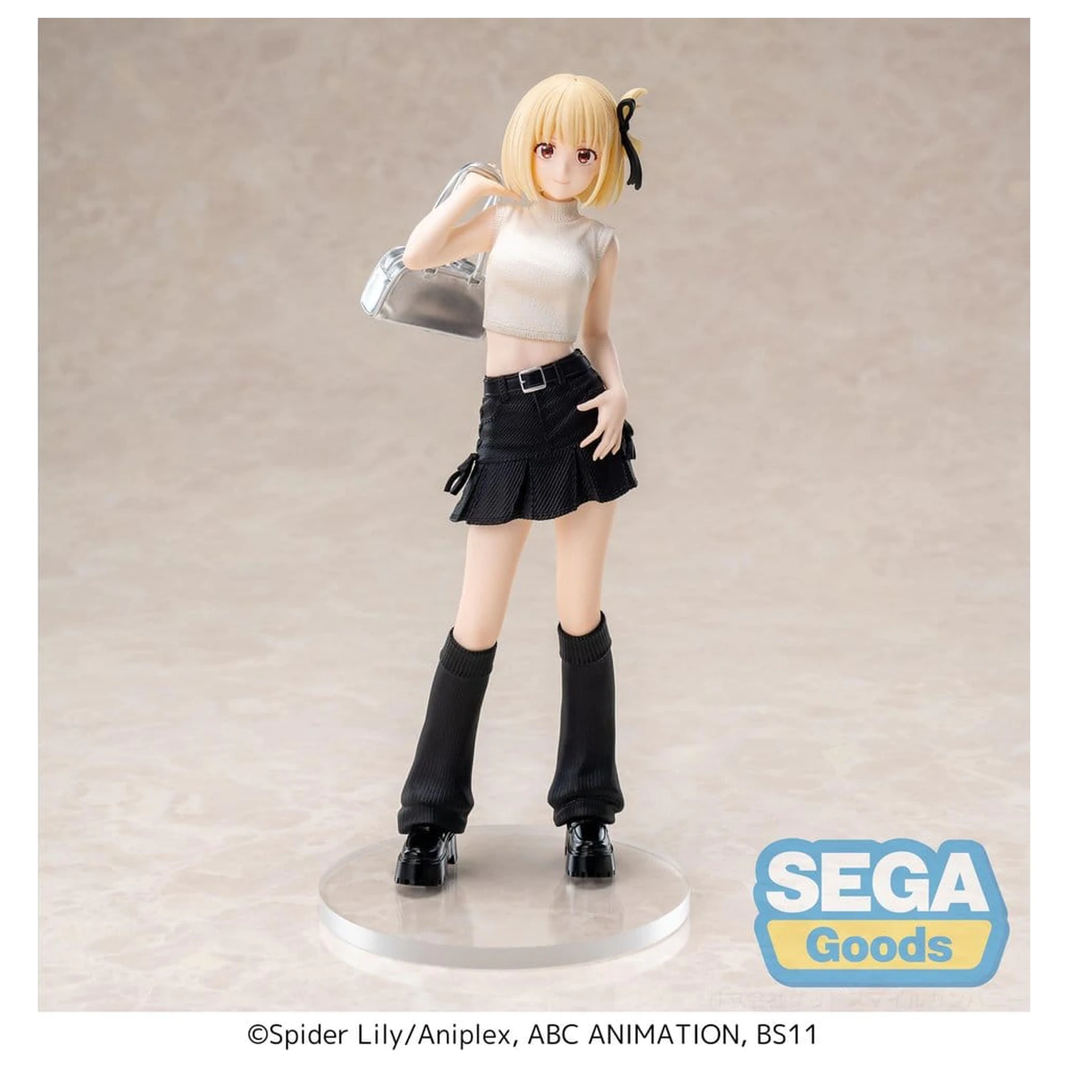 Lycoris Recoil High Premium Figure PVC Figure Chisato Nishikigi Street Snap 20 cm product photo