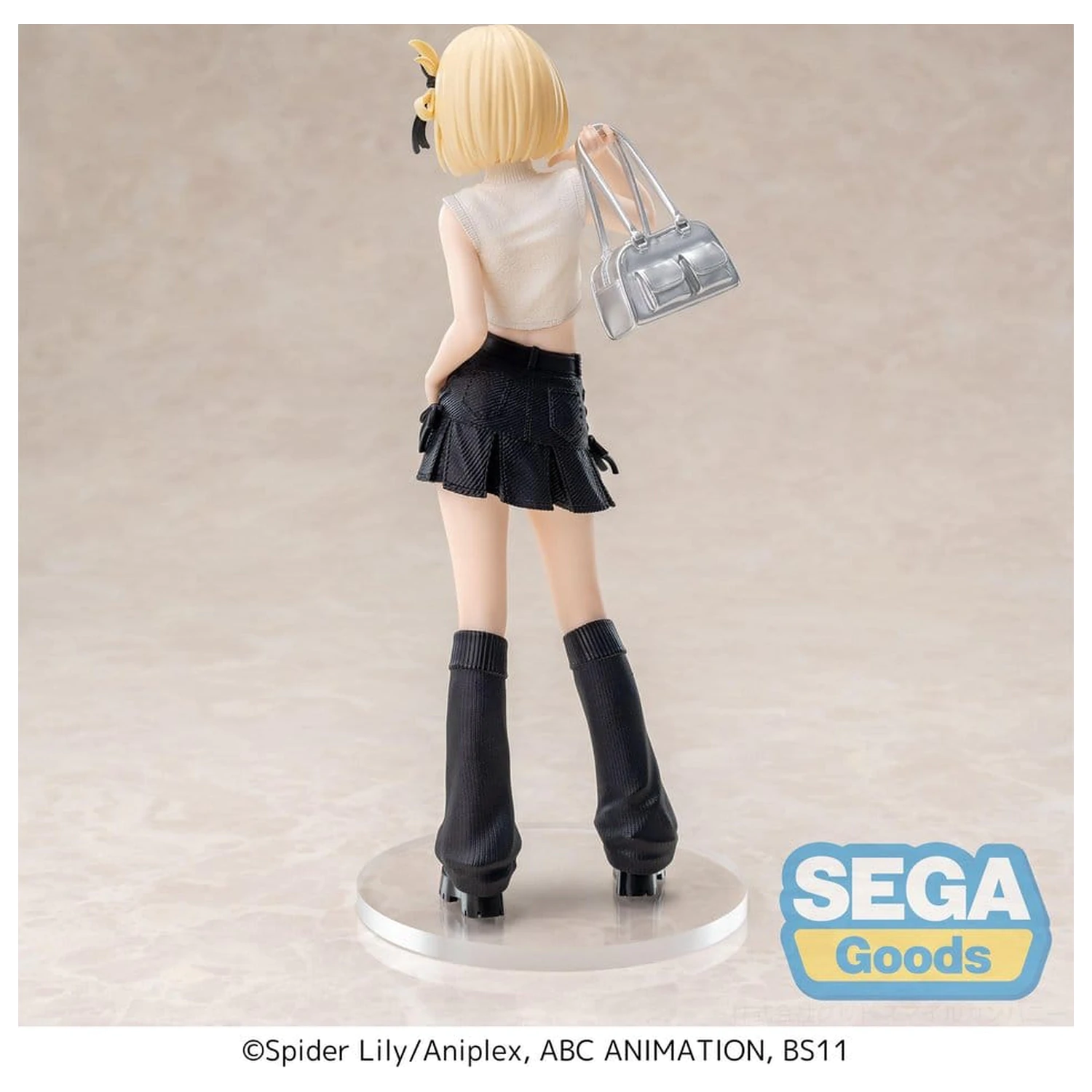 Lycoris Recoil High Premium Figure PVC Figure Chisato Nishikigi Street Snap 20 cm product photo