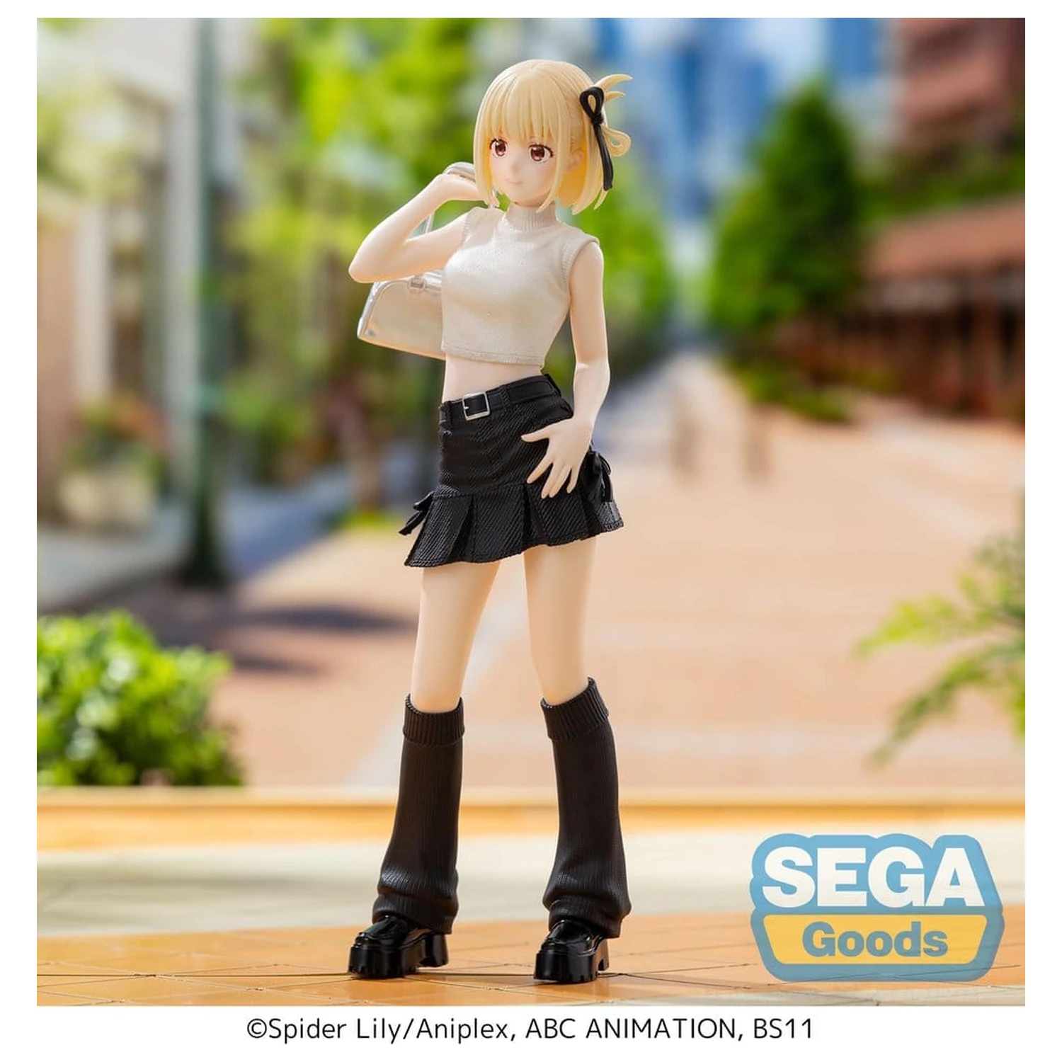 Lycoris Recoil High Premium Figure PVC Figure Chisato Nishikigi Street Snap 20 cm product photo