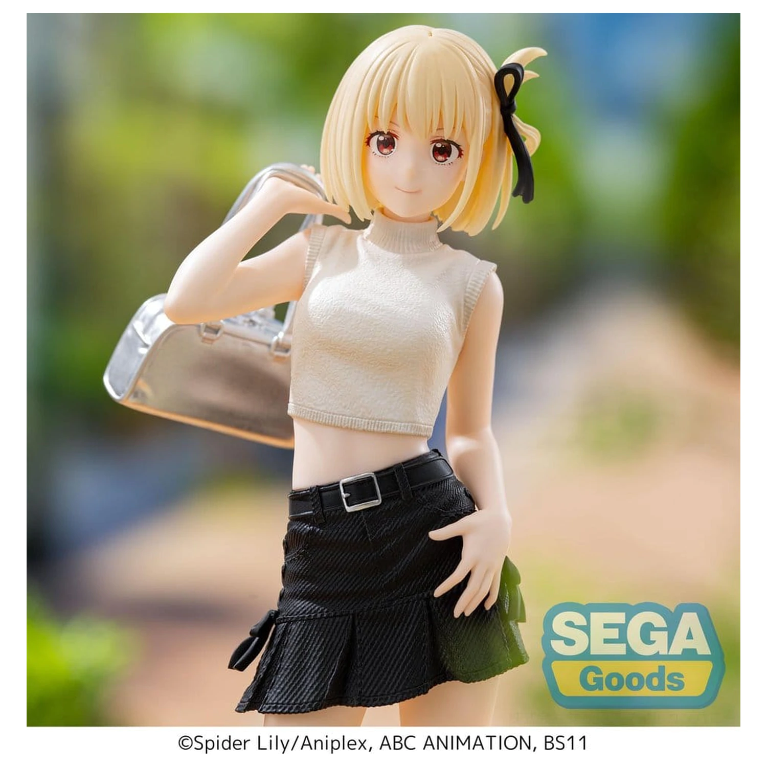 Lycoris Recoil High Premium Figure PVC Figure Chisato Nishikigi Street Snap 20 cm product photo