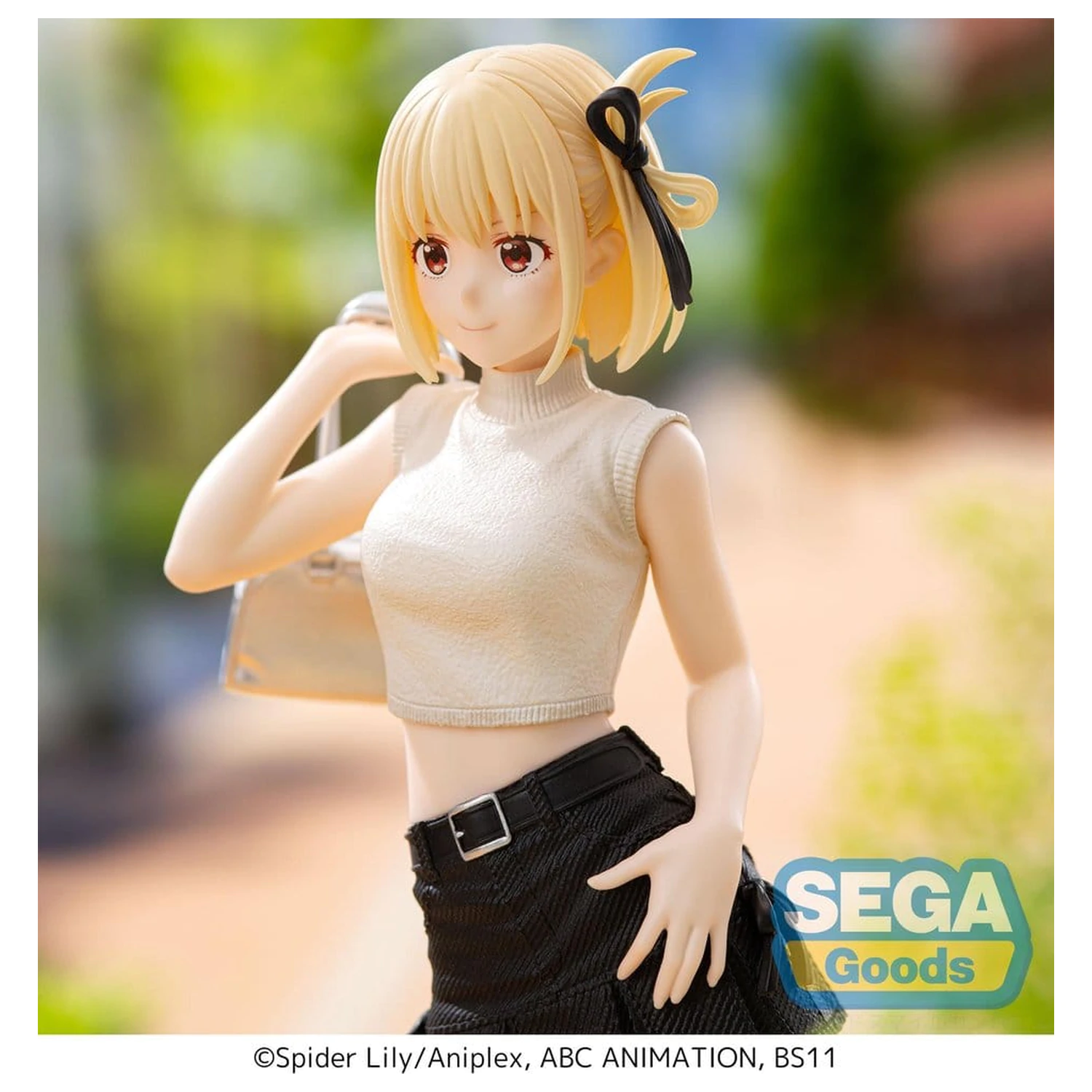 Lycoris Recoil High Premium Figure PVC Figure Chisato Nishikigi Street Snap 20 cm product photo