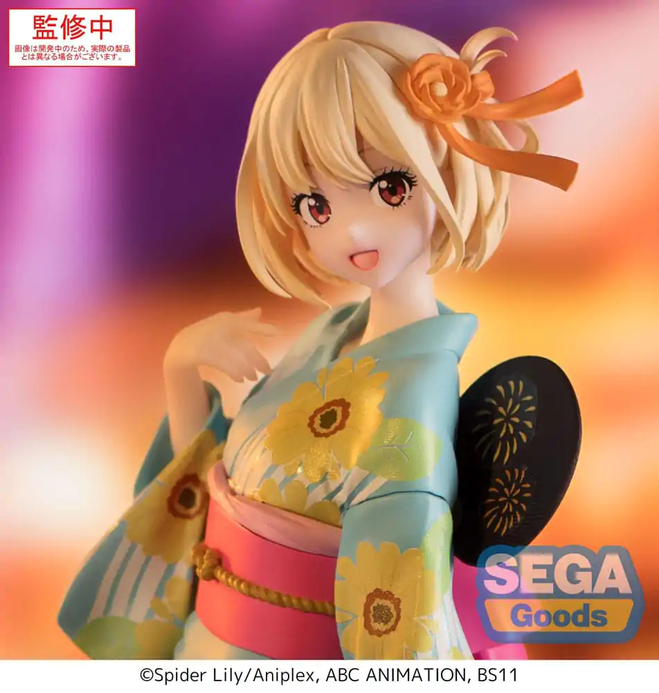 Lycoris Recoil Luminasta PVC Statue Chisato Nishikigi Festival in Yukata 19 cm product photo