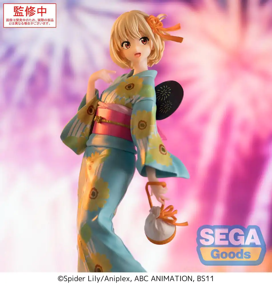 Lycoris Recoil Luminasta PVC Statue Chisato Nishikigi Festival in Yukata 19 cm product photo