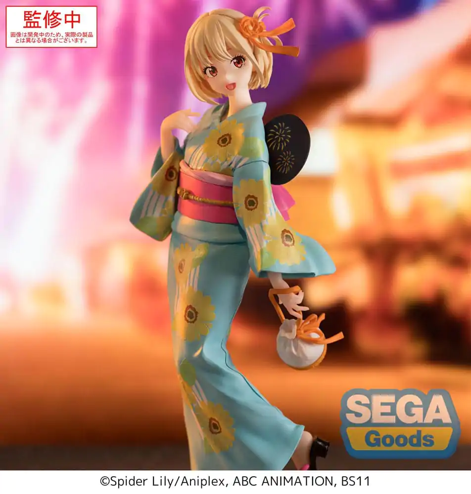 Lycoris Recoil Luminasta PVC Statue Chisato Nishikigi Festival in Yukata 19 cm product photo