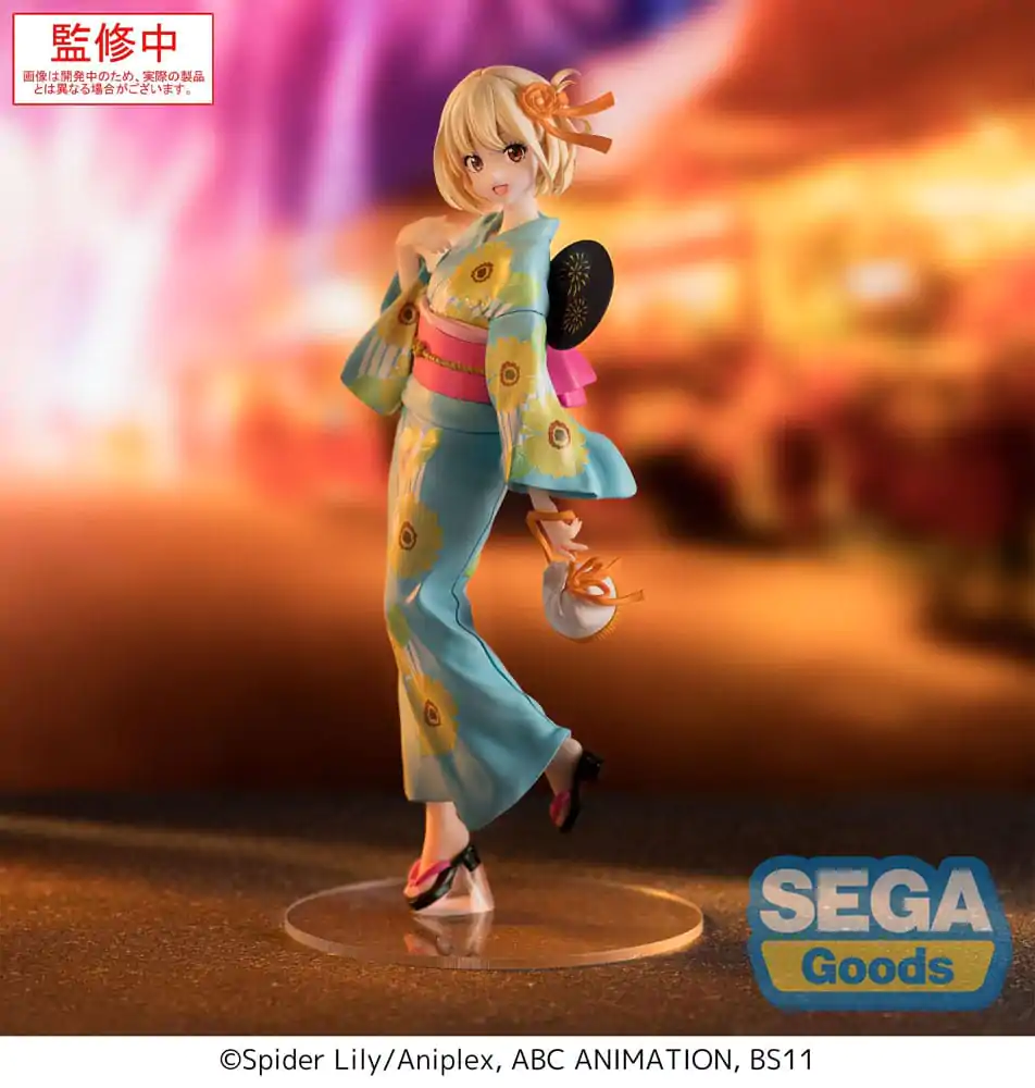Lycoris Recoil Luminasta PVC Statue Chisato Nishikigi Festival in Yukata 19 cm product photo