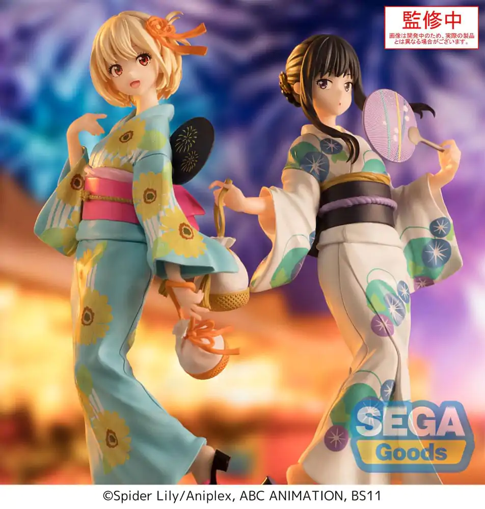 Lycoris Recoil Luminasta PVC Statue Takina Inoue Festival in Yukata 19 cm product photo