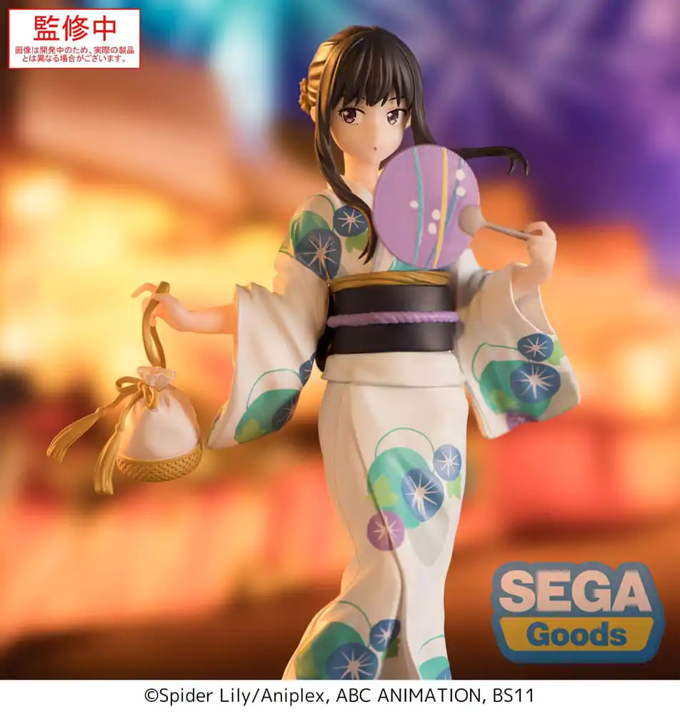 Lycoris Recoil Luminasta PVC Statue Takina Inoue Festival in Yukata 19 cm product photo
