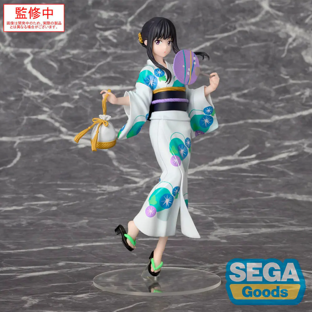 Lycoris Recoil Luminasta PVC Statue Takina Inoue Festival in Yukata 19 cm product photo