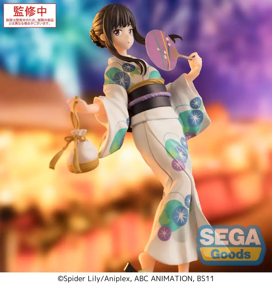 Lycoris Recoil Luminasta PVC Statue Takina Inoue Festival in Yukata 19 cm product photo