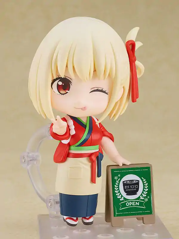 Lycoris Recoil Nendoroid Action Figure Chisato Nishikigi: Cafe LycoReco Uniform Ver. 10 cm termékfotó